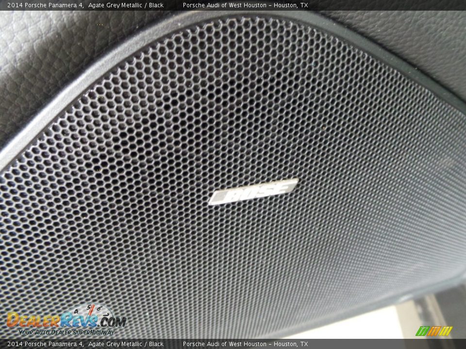 2014 Porsche Panamera 4 Agate Grey Metallic / Black Photo #16