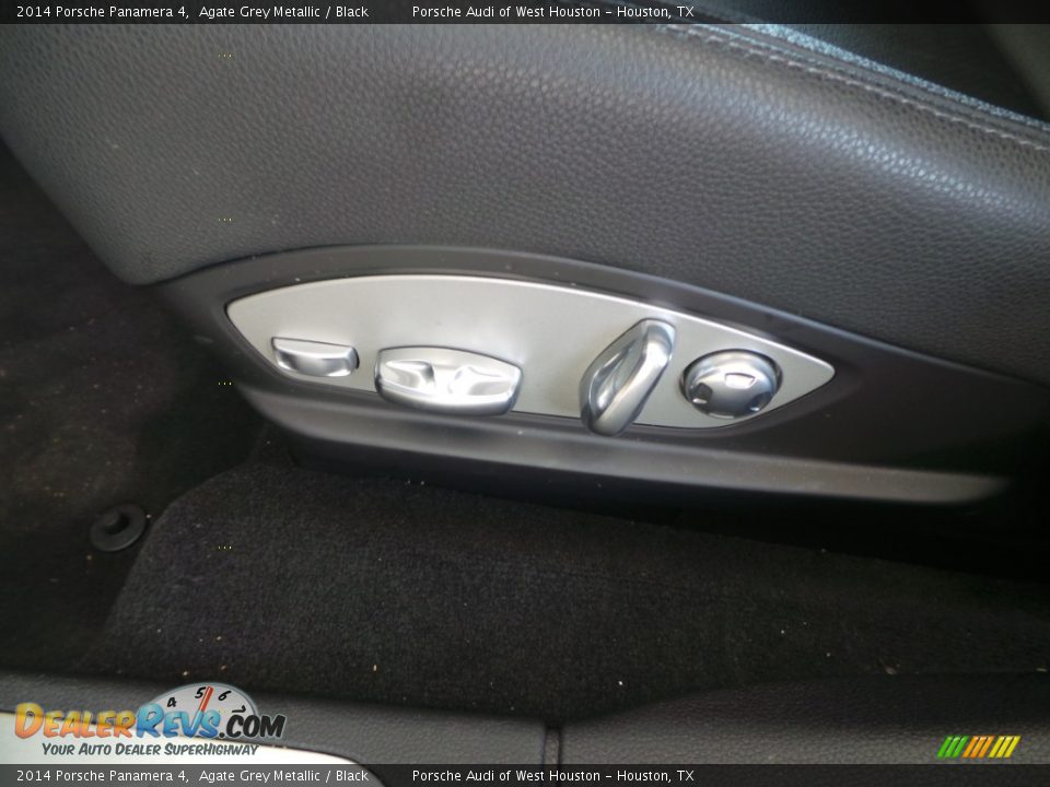 2014 Porsche Panamera 4 Agate Grey Metallic / Black Photo #19