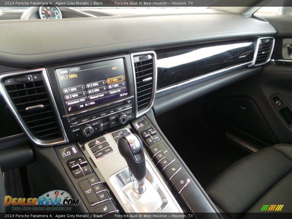 2014 Porsche Panamera 4 Agate Grey Metallic / Black Photo #20