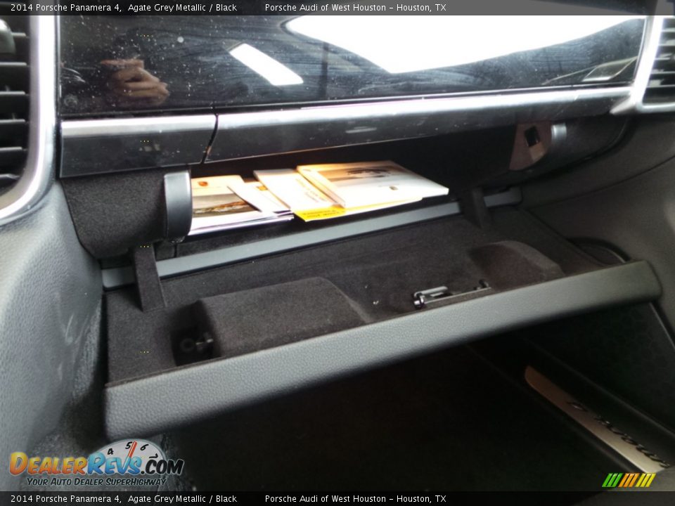 2014 Porsche Panamera 4 Agate Grey Metallic / Black Photo #23