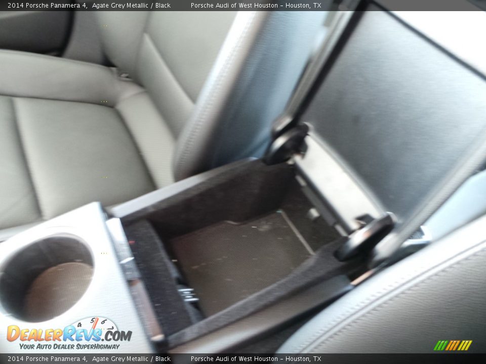 2014 Porsche Panamera 4 Agate Grey Metallic / Black Photo #27