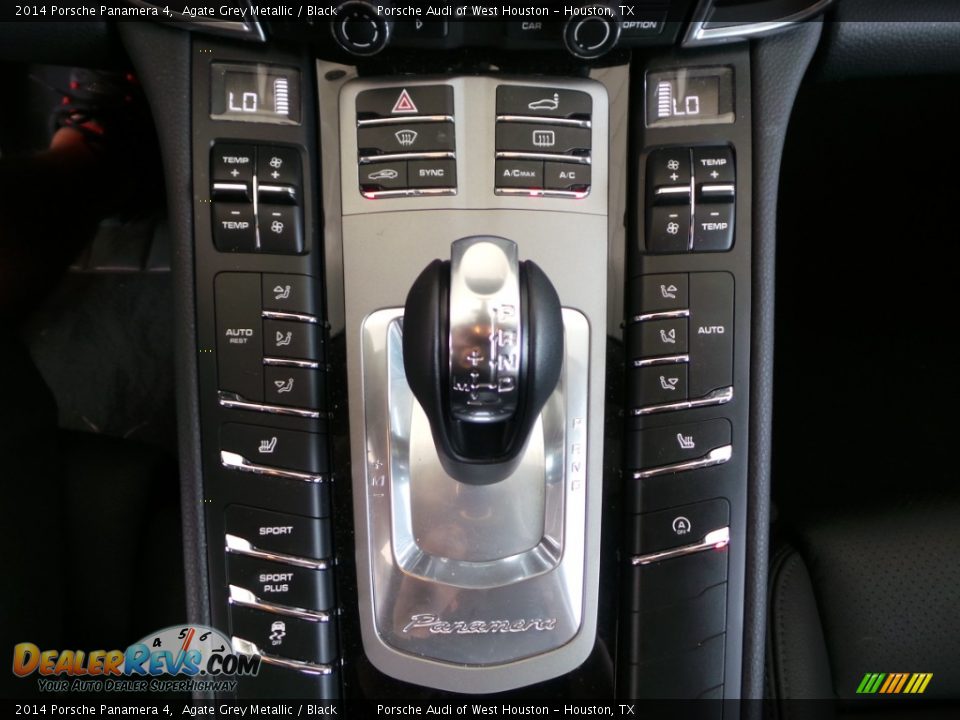 2014 Porsche Panamera 4 Agate Grey Metallic / Black Photo #28