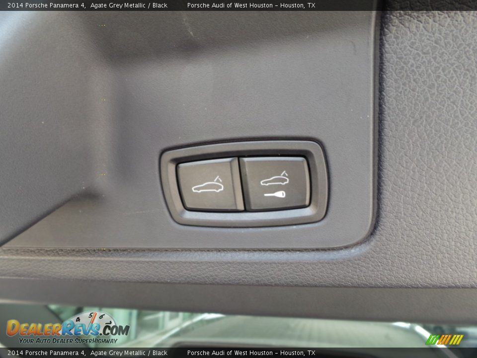 2014 Porsche Panamera 4 Agate Grey Metallic / Black Photo #36