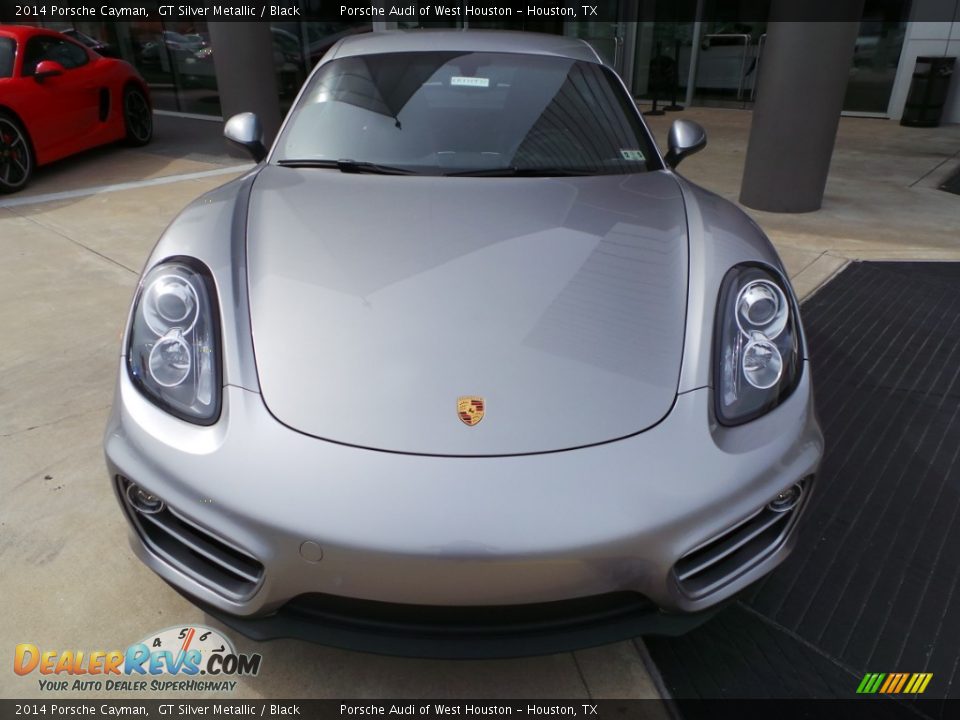 GT Silver Metallic 2014 Porsche Cayman  Photo #2