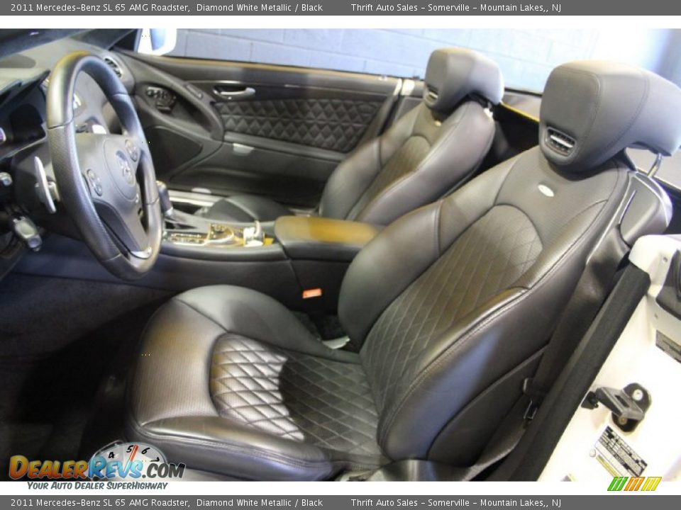 Front Seat of 2011 Mercedes-Benz SL 65 AMG Roadster Photo #25
