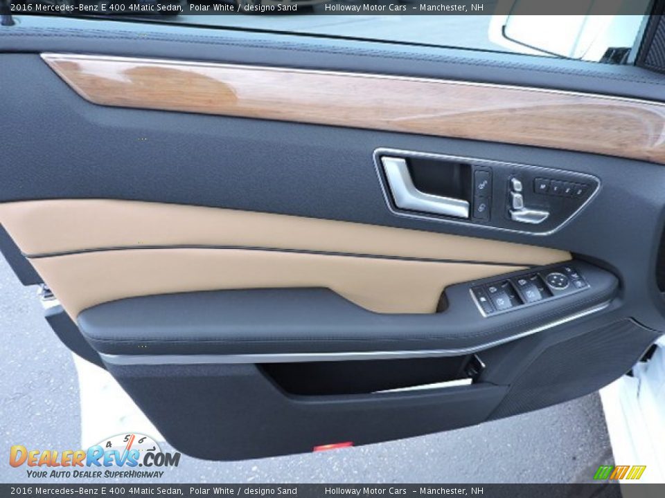 Door Panel of 2016 Mercedes-Benz E 400 4Matic Sedan Photo #11