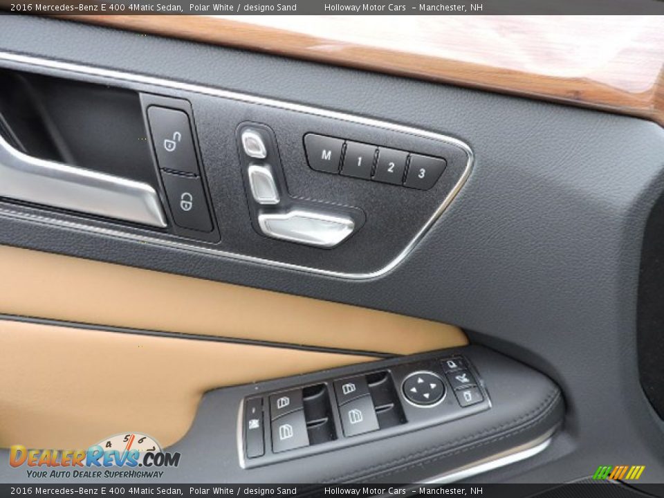 Controls of 2016 Mercedes-Benz E 400 4Matic Sedan Photo #12