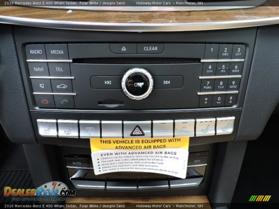 Controls of 2016 Mercedes-Benz E 400 4Matic Sedan Photo #16