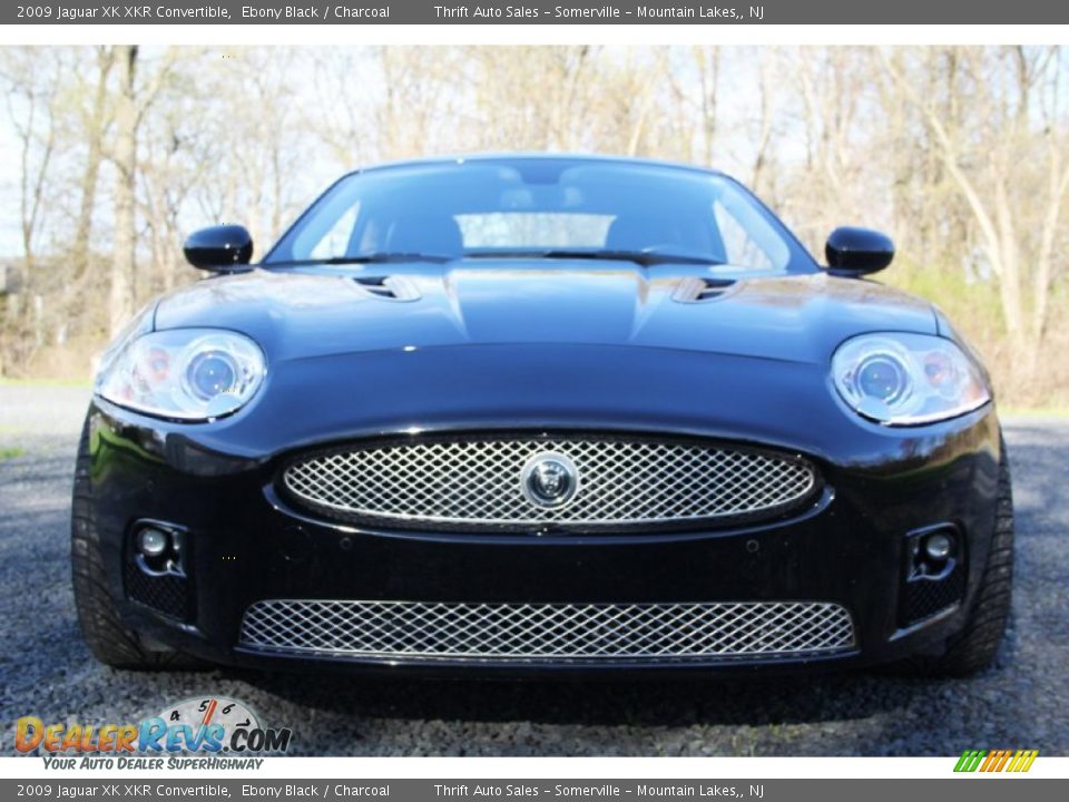 2009 Jaguar XK XKR Convertible Ebony Black / Charcoal Photo #5