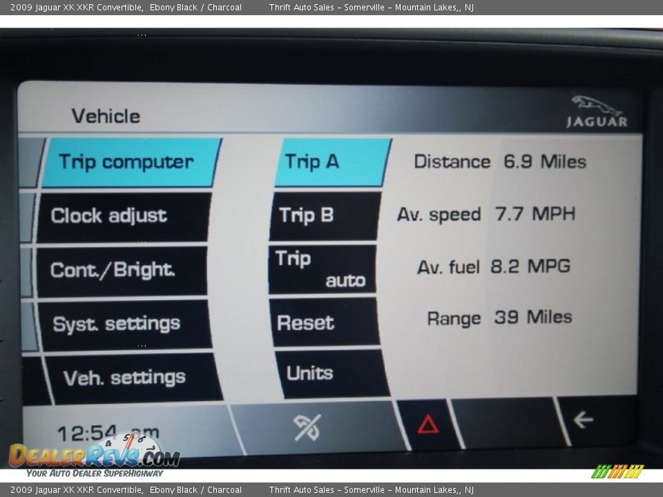 2009 Jaguar XK XKR Convertible Ebony Black / Charcoal Photo #22