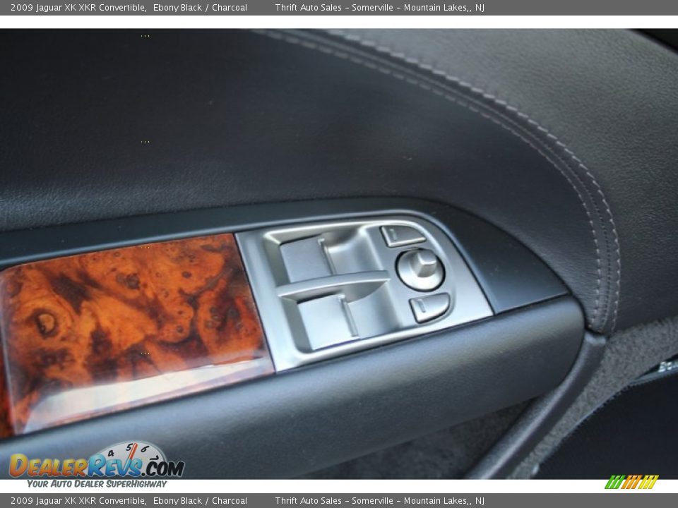 2009 Jaguar XK XKR Convertible Ebony Black / Charcoal Photo #29