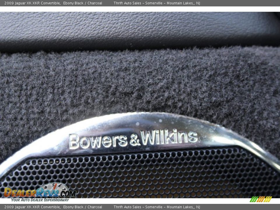2009 Jaguar XK XKR Convertible Ebony Black / Charcoal Photo #30