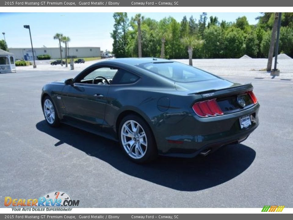 2015 Ford Mustang GT Premium Coupe Guard Metallic / Ebony Photo #7