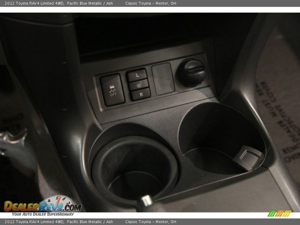 2012 Toyota RAV4 Limited 4WD Pacific Blue Metallic / Ash Photo #11