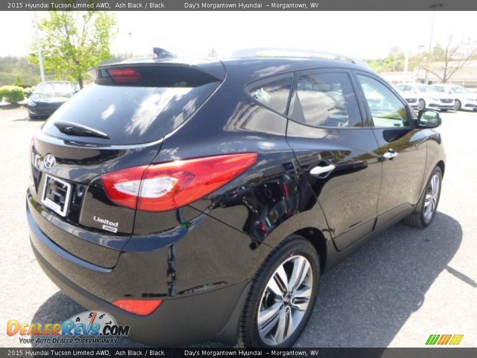 2015 Hyundai Tucson Limited AWD Ash Black / Black Photo #3