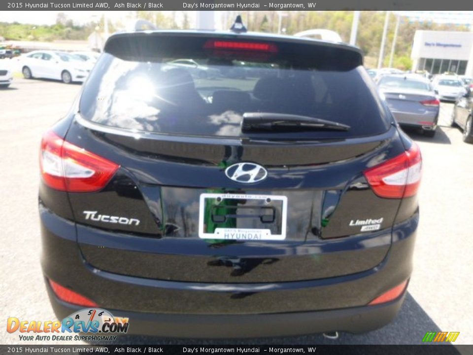 2015 Hyundai Tucson Limited AWD Ash Black / Black Photo #4