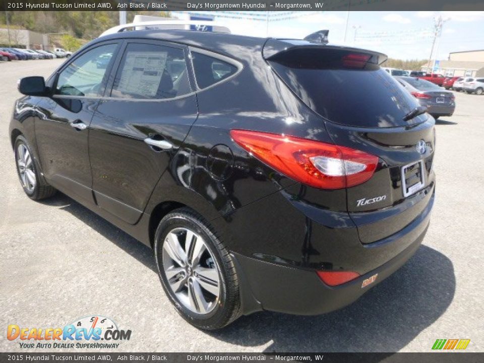 2015 Hyundai Tucson Limited AWD Ash Black / Black Photo #5
