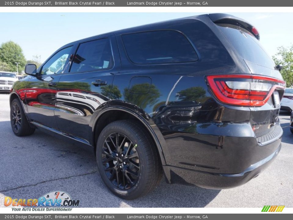 2015 Dodge Durango SXT Brilliant Black Crystal Pearl / Black Photo #2