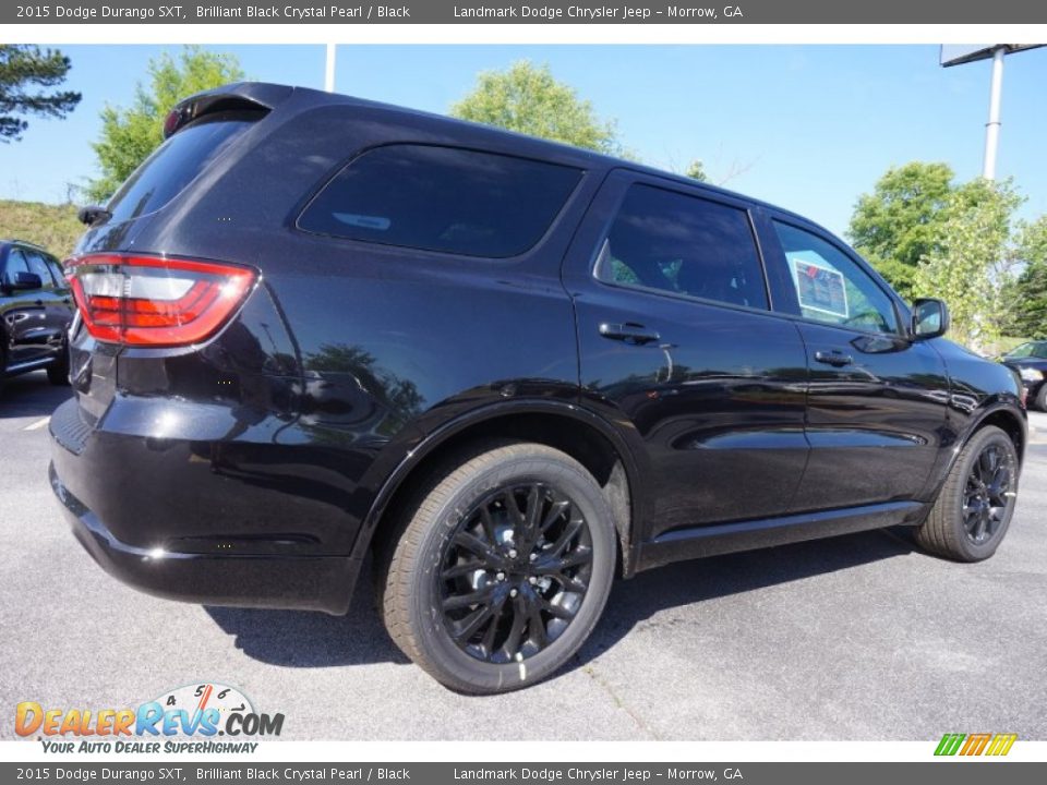 2015 Dodge Durango SXT Brilliant Black Crystal Pearl / Black Photo #3