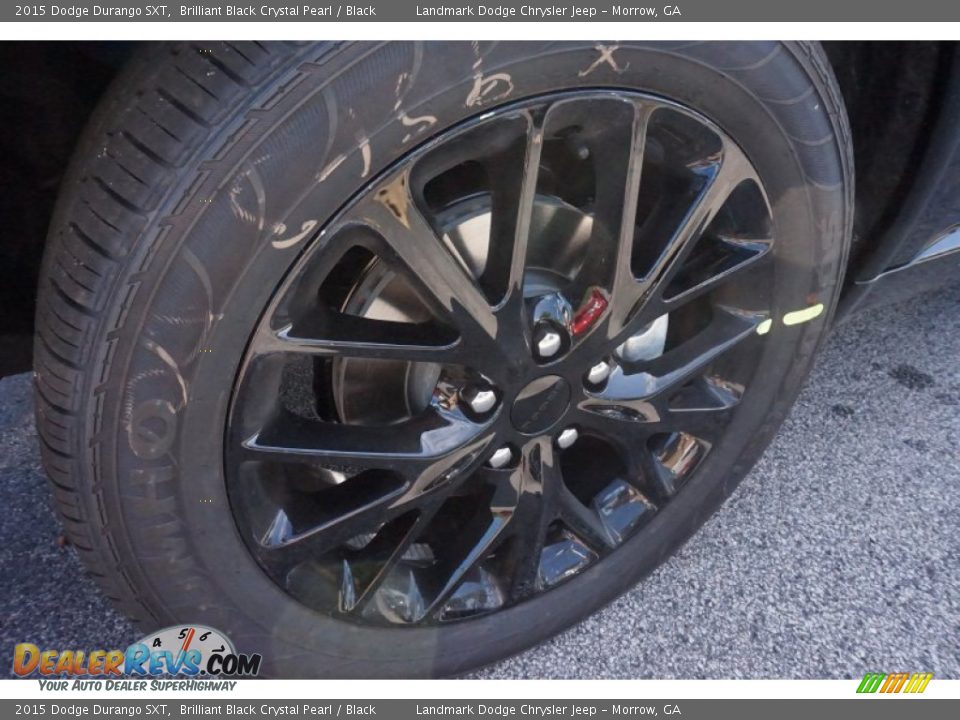 2015 Dodge Durango SXT Brilliant Black Crystal Pearl / Black Photo #5