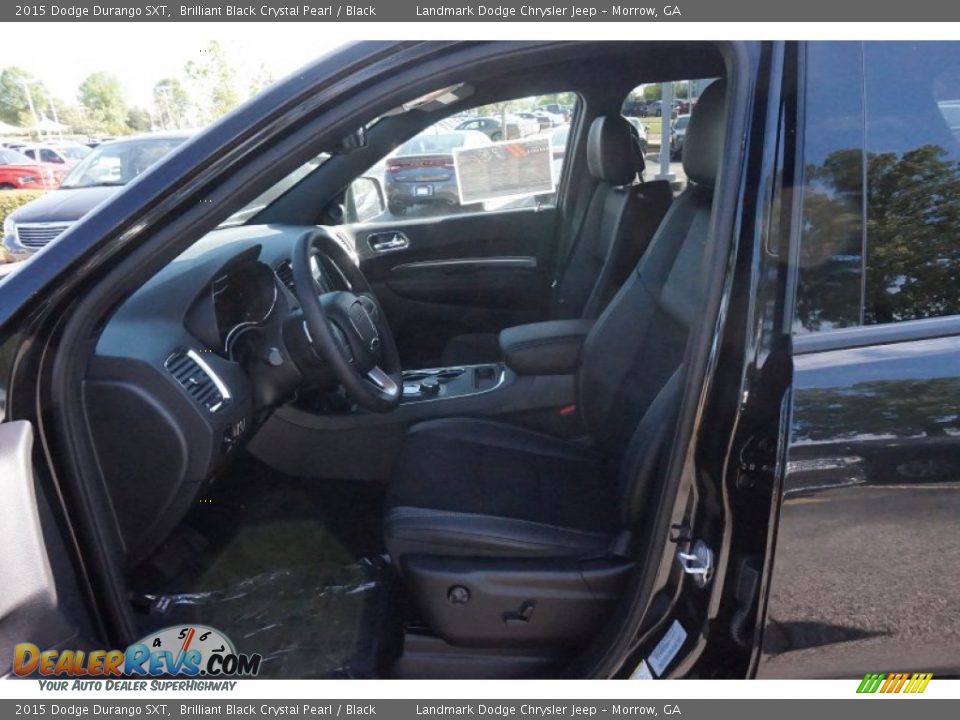 2015 Dodge Durango SXT Brilliant Black Crystal Pearl / Black Photo #6