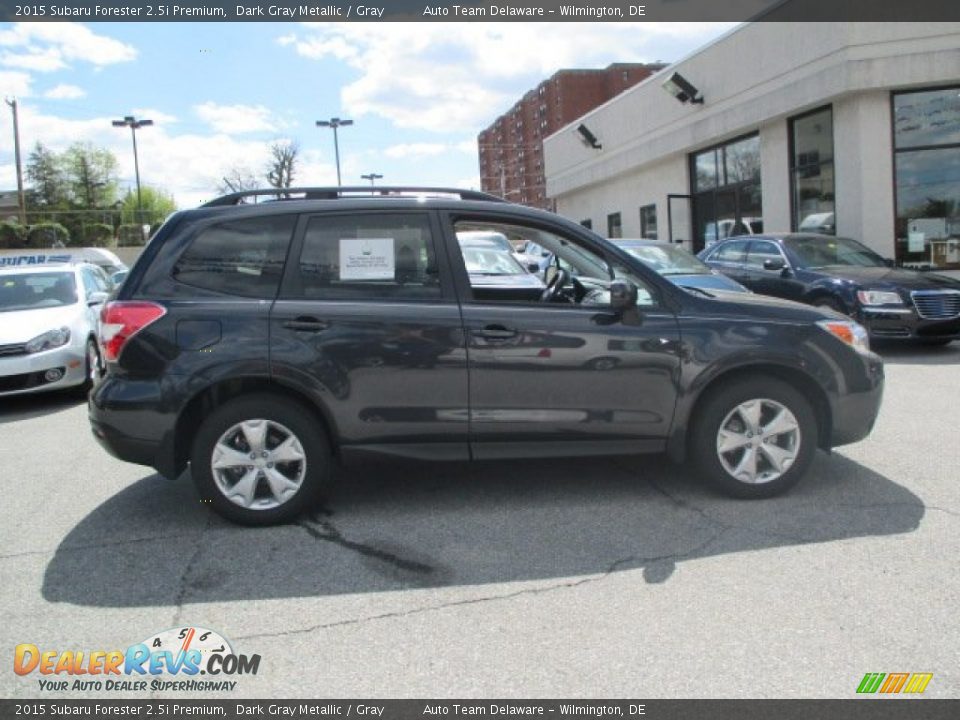2015 Subaru Forester 2.5i Premium Dark Gray Metallic / Gray Photo #7