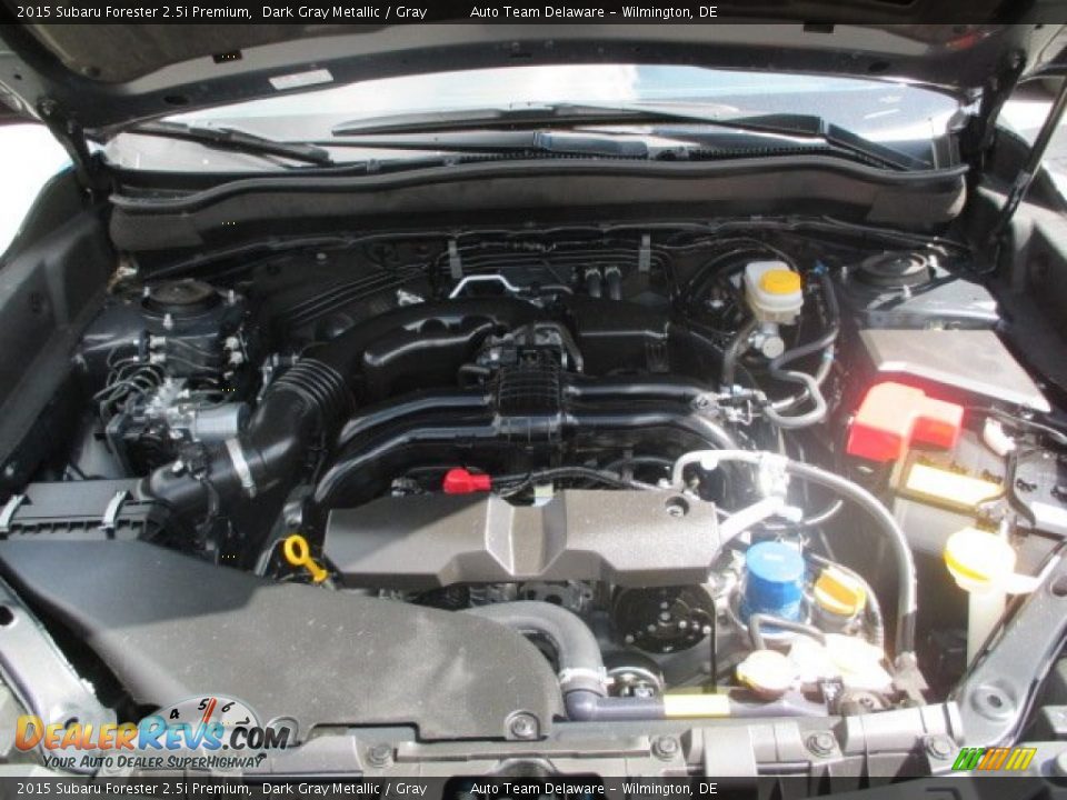 2015 Subaru Forester 2.5i Premium Dark Gray Metallic / Gray Photo #10
