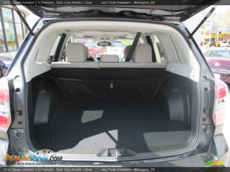 2015 Subaru Forester 2.5i Premium Dark Gray Metallic / Gray Photo #11