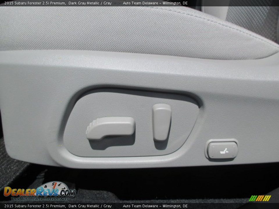 2015 Subaru Forester 2.5i Premium Dark Gray Metallic / Gray Photo #17