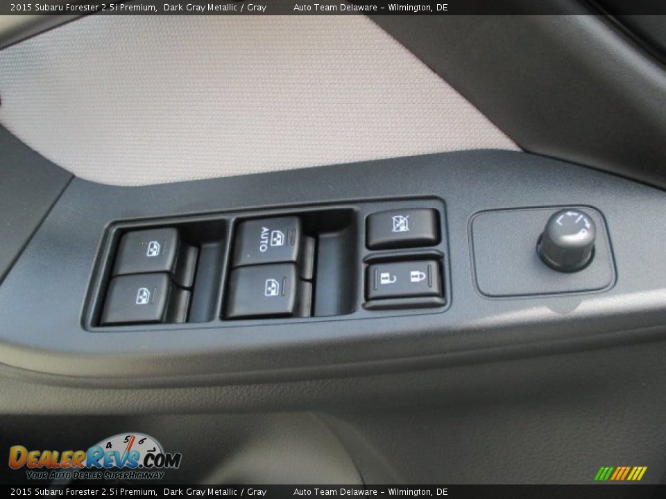2015 Subaru Forester 2.5i Premium Dark Gray Metallic / Gray Photo #20