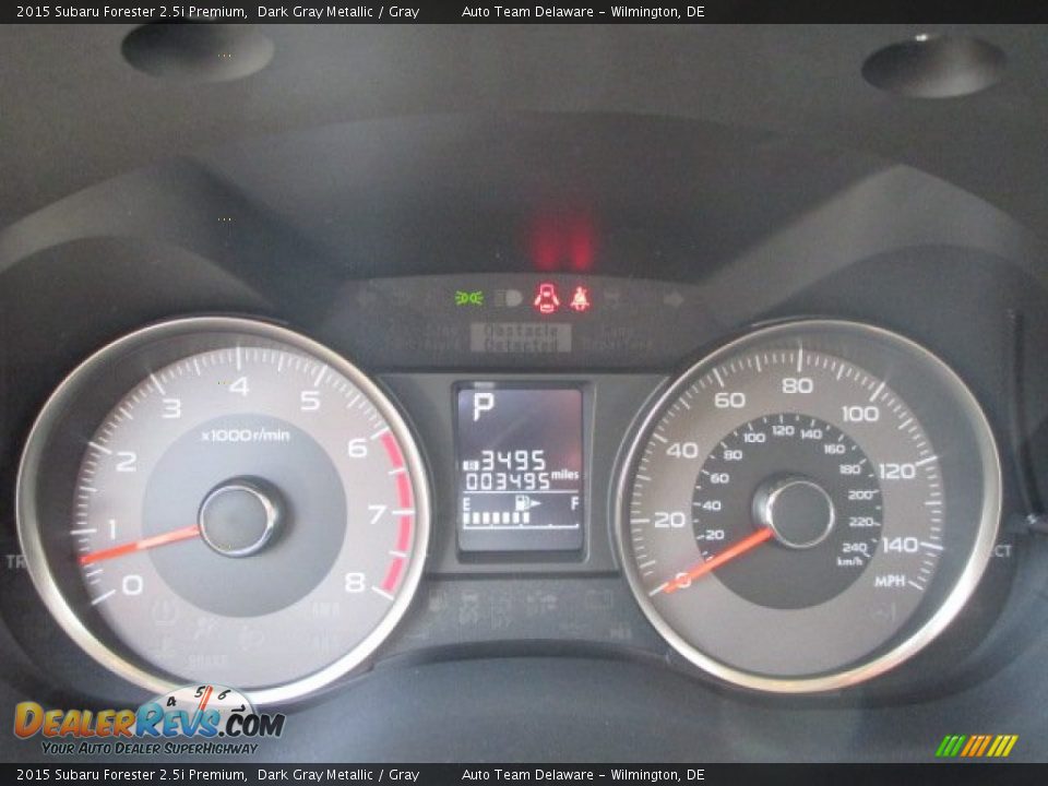 2015 Subaru Forester 2.5i Premium Dark Gray Metallic / Gray Photo #21