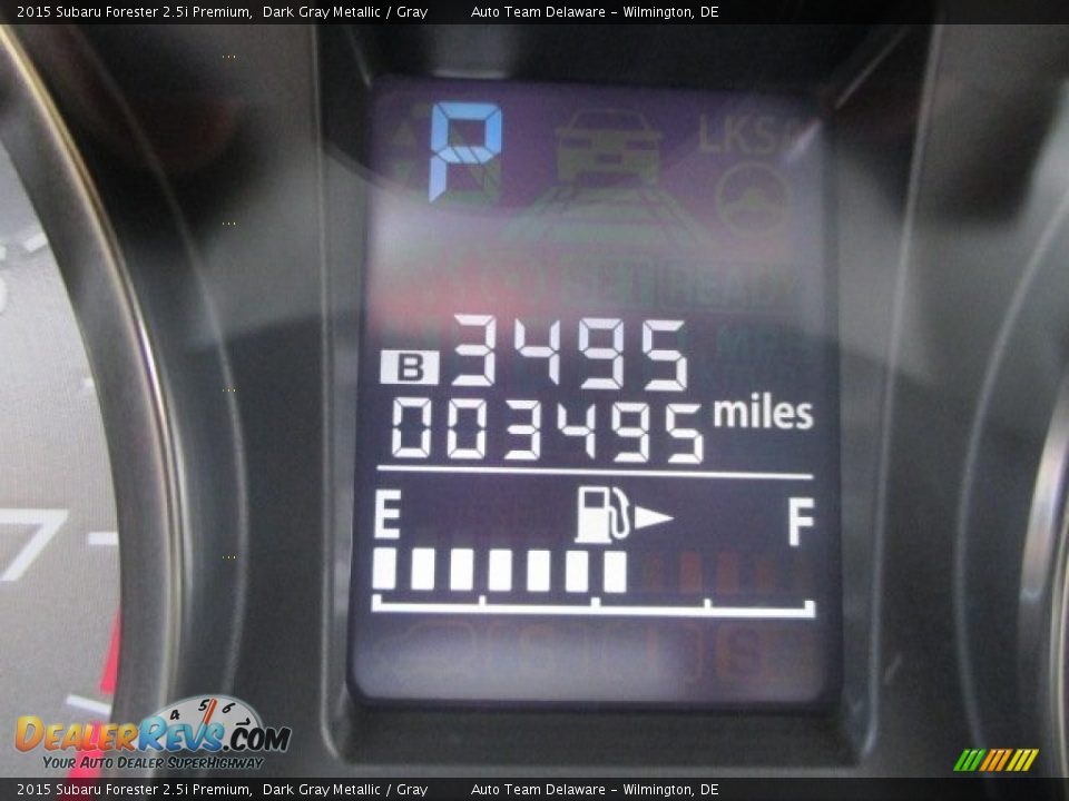 2015 Subaru Forester 2.5i Premium Dark Gray Metallic / Gray Photo #22