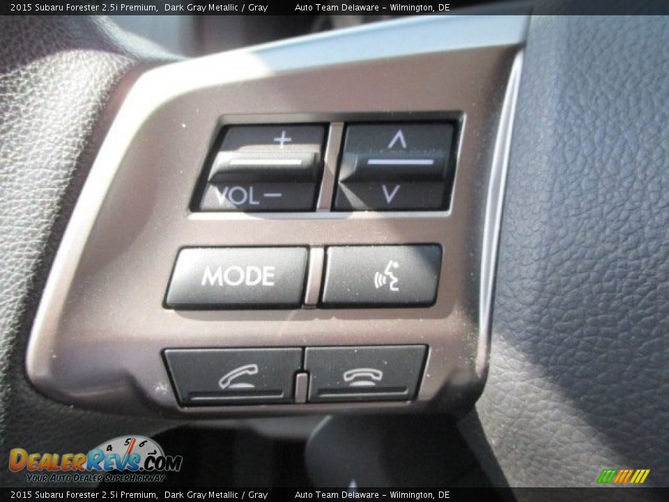 2015 Subaru Forester 2.5i Premium Dark Gray Metallic / Gray Photo #23