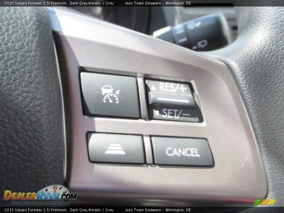 2015 Subaru Forester 2.5i Premium Dark Gray Metallic / Gray Photo #24