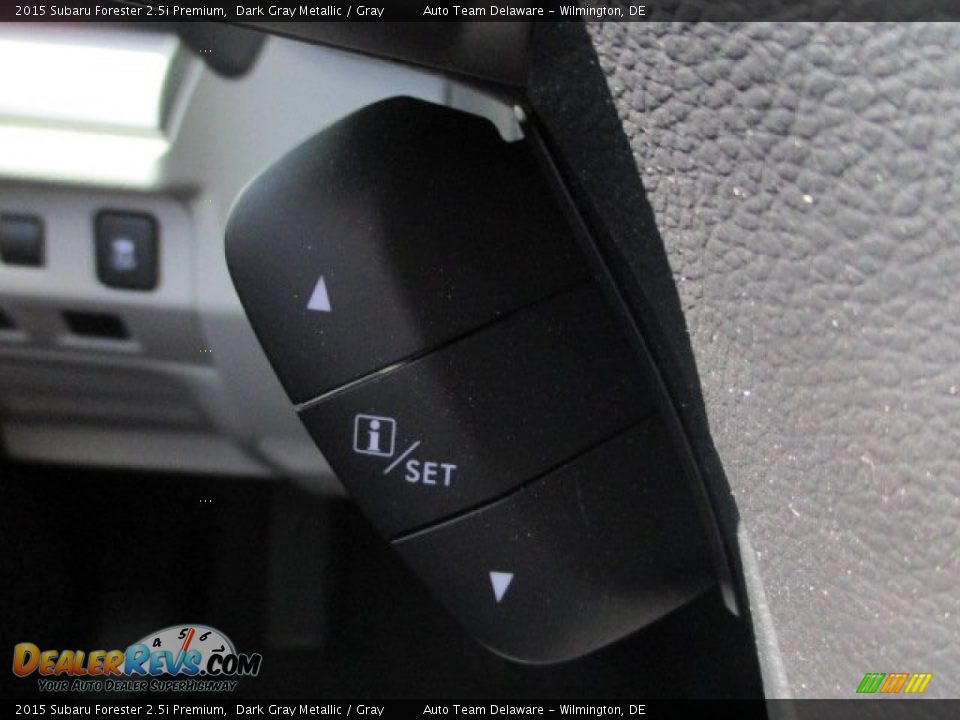 2015 Subaru Forester 2.5i Premium Dark Gray Metallic / Gray Photo #25
