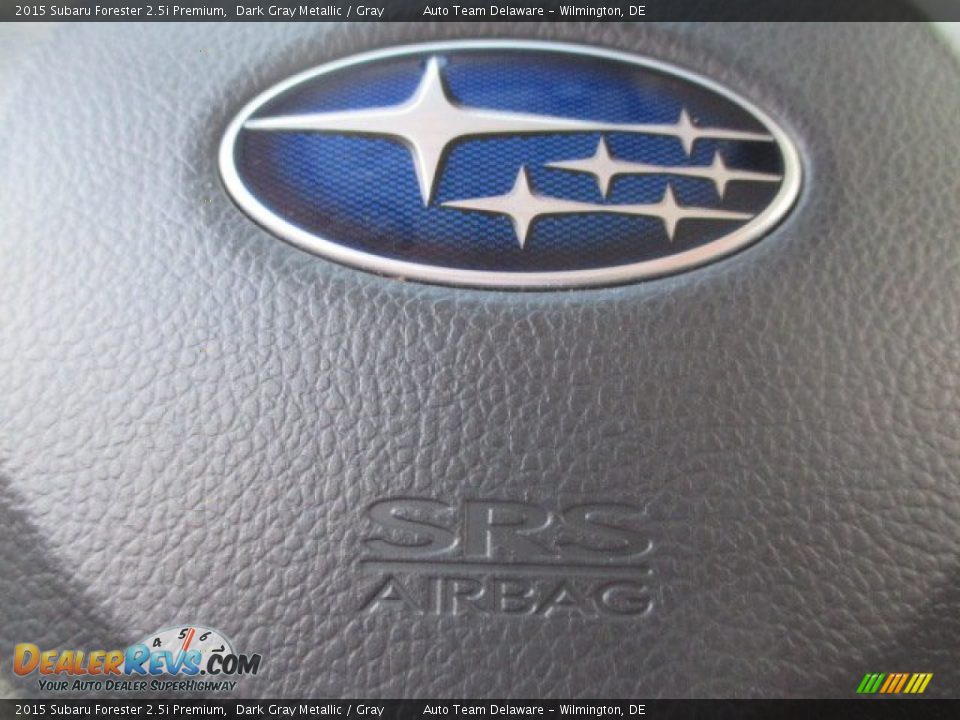 2015 Subaru Forester 2.5i Premium Dark Gray Metallic / Gray Photo #26