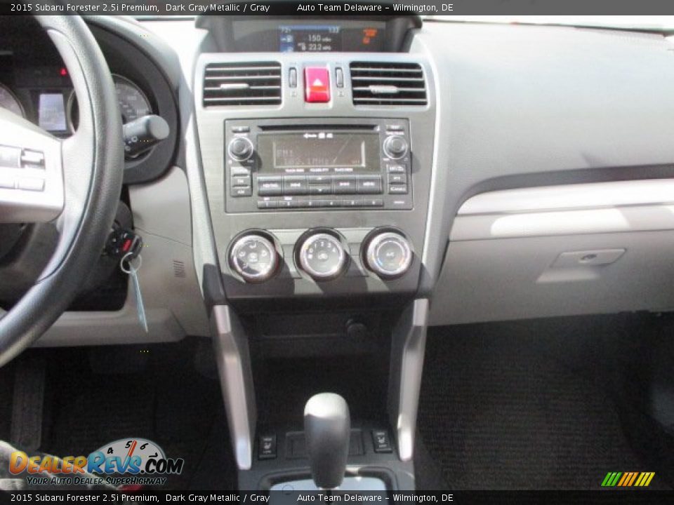 2015 Subaru Forester 2.5i Premium Dark Gray Metallic / Gray Photo #27