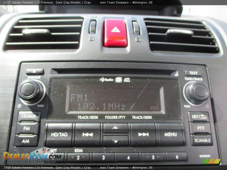 2015 Subaru Forester 2.5i Premium Dark Gray Metallic / Gray Photo #30