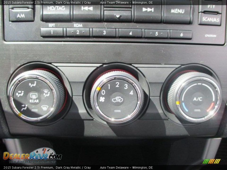 2015 Subaru Forester 2.5i Premium Dark Gray Metallic / Gray Photo #31