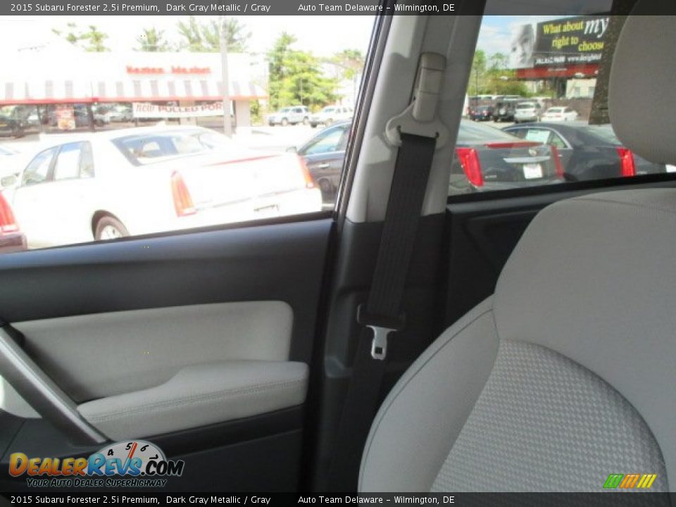 2015 Subaru Forester 2.5i Premium Dark Gray Metallic / Gray Photo #34