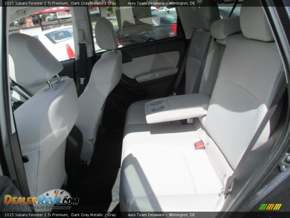 2015 Subaru Forester 2.5i Premium Dark Gray Metallic / Gray Photo #36