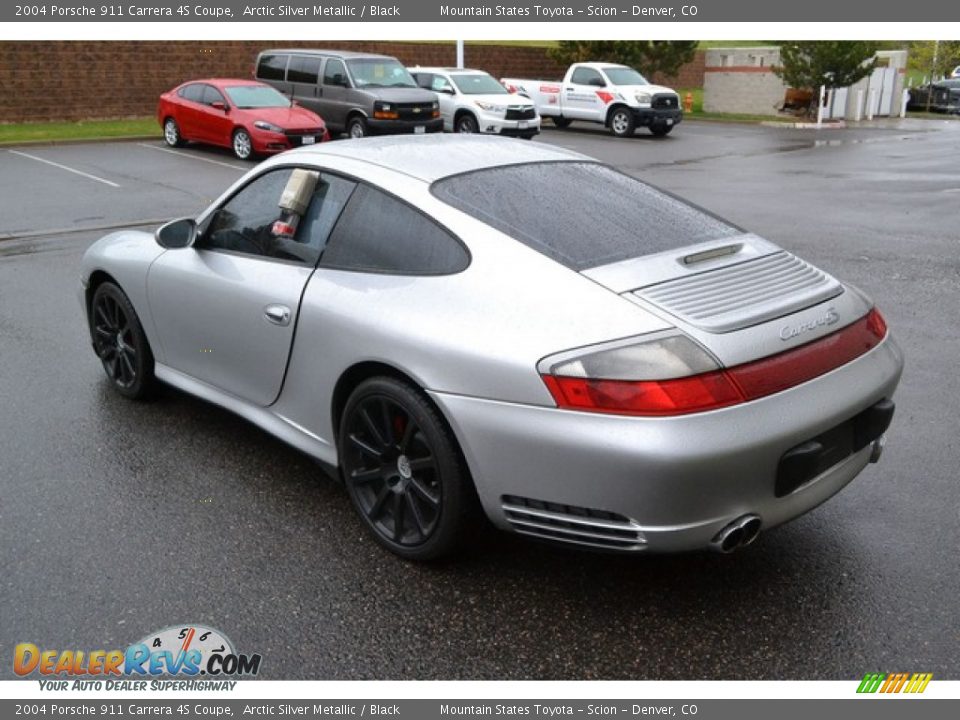 2004 Porsche 911 Carrera 4S Coupe Arctic Silver Metallic / Black Photo #3