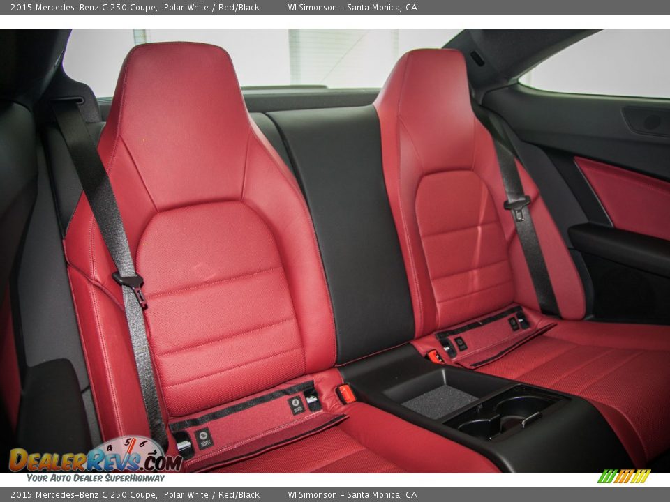 Rear Seat of 2015 Mercedes-Benz C 250 Coupe Photo #2