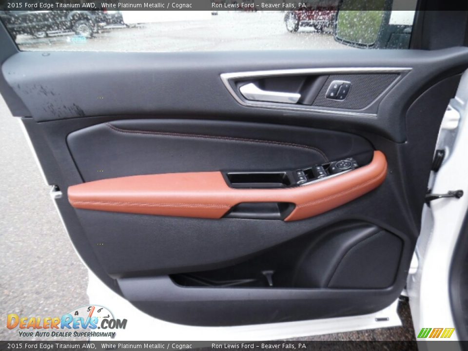 Door Panel of 2015 Ford Edge Titanium AWD Photo #15