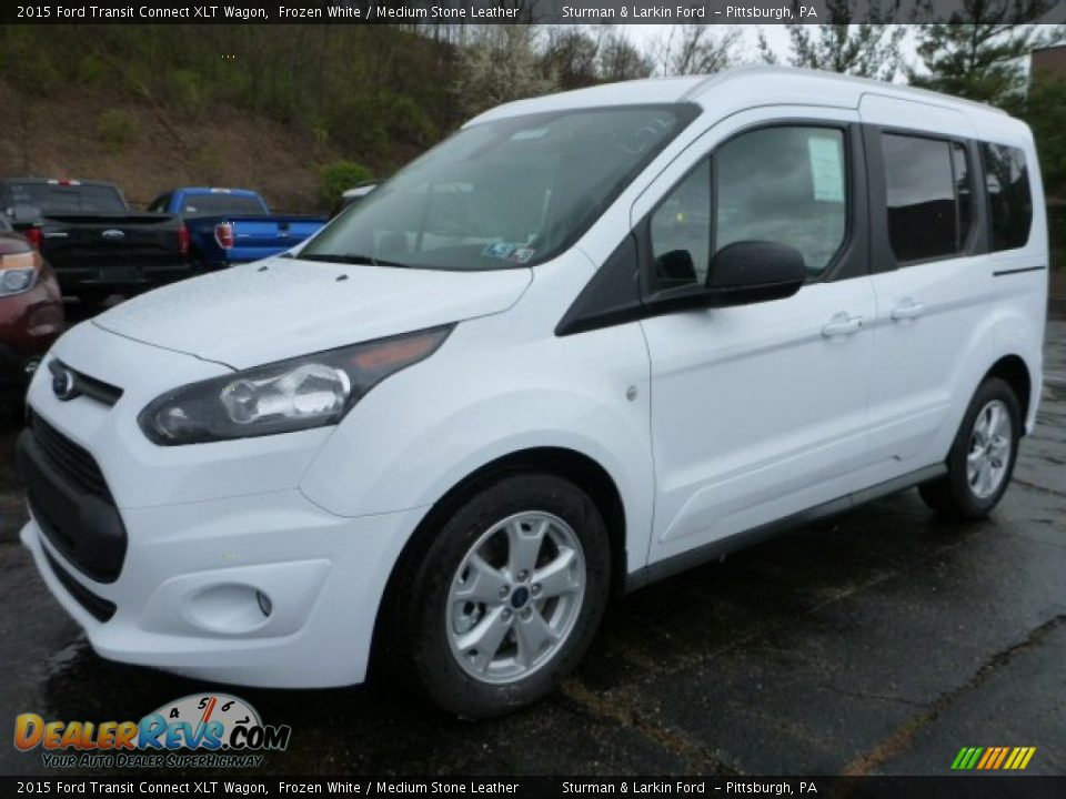 Front 3/4 View of 2015 Ford Transit Connect XLT Wagon Photo #6