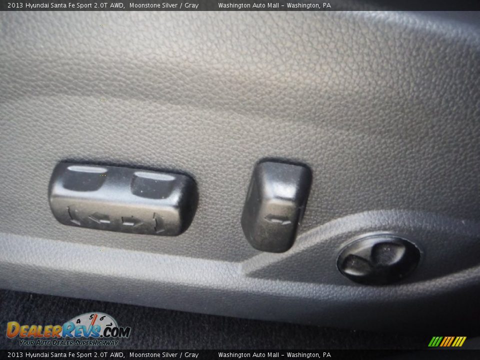 2013 Hyundai Santa Fe Sport 2.0T AWD Moonstone Silver / Gray Photo #13