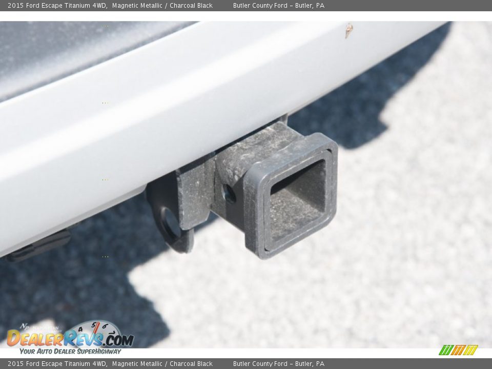 2015 Ford Escape Titanium 4WD Magnetic Metallic / Charcoal Black Photo #14