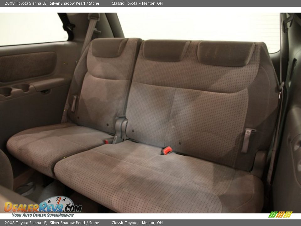 2008 Toyota Sienna LE Silver Shadow Pearl / Stone Photo #13