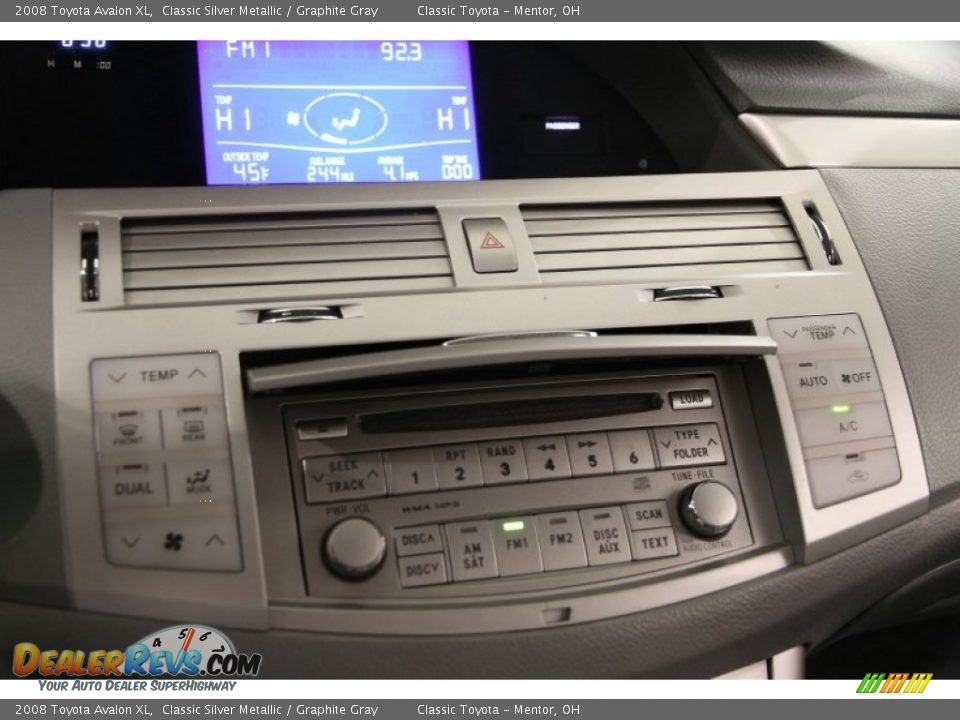 Controls of 2008 Toyota Avalon XL Photo #9