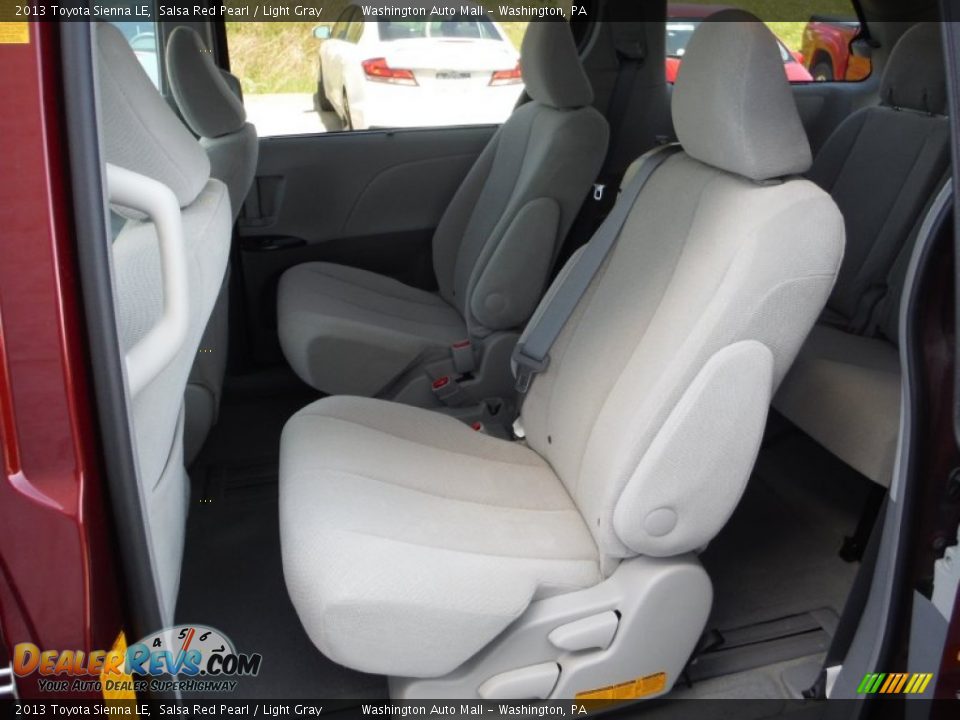 2013 Toyota Sienna LE Salsa Red Pearl / Light Gray Photo #15